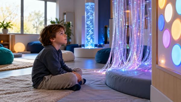 5 techniques innovantes pour le bien-être des enfants autistes avec Snoezelen